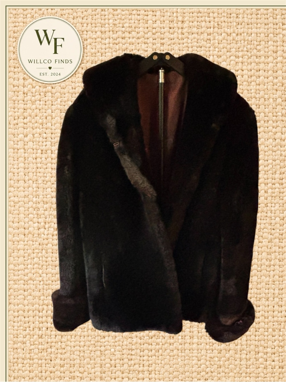 Vintage Ransohoffs San Francisco Fur Coat Reddish/Brown Jacket  Women